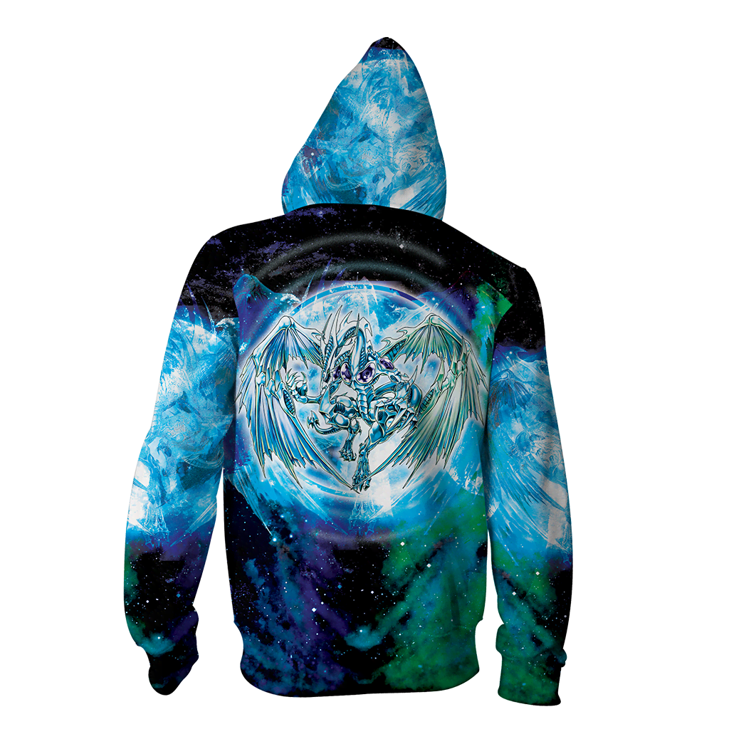 Yu-Gi-Oh! Stardust Dragon 3D Zip Up Hoodie