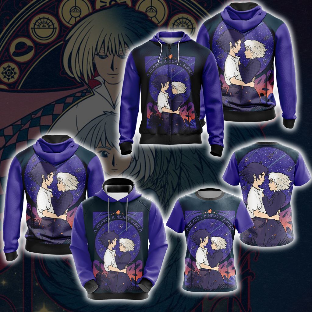 Howl's Moving Castle New Look Unisex 3D T-shirt
