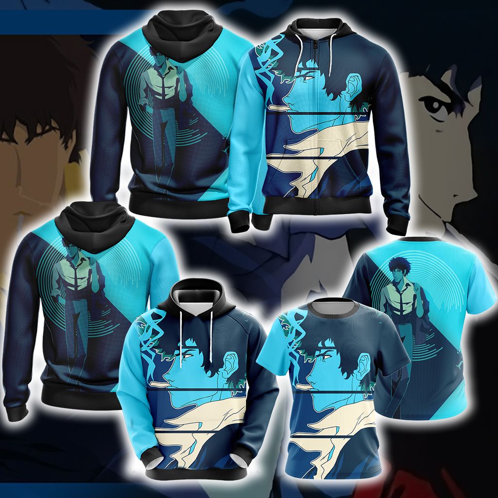 Spike Spiegel Cowboy Bebop Unisex 3D T-shirt