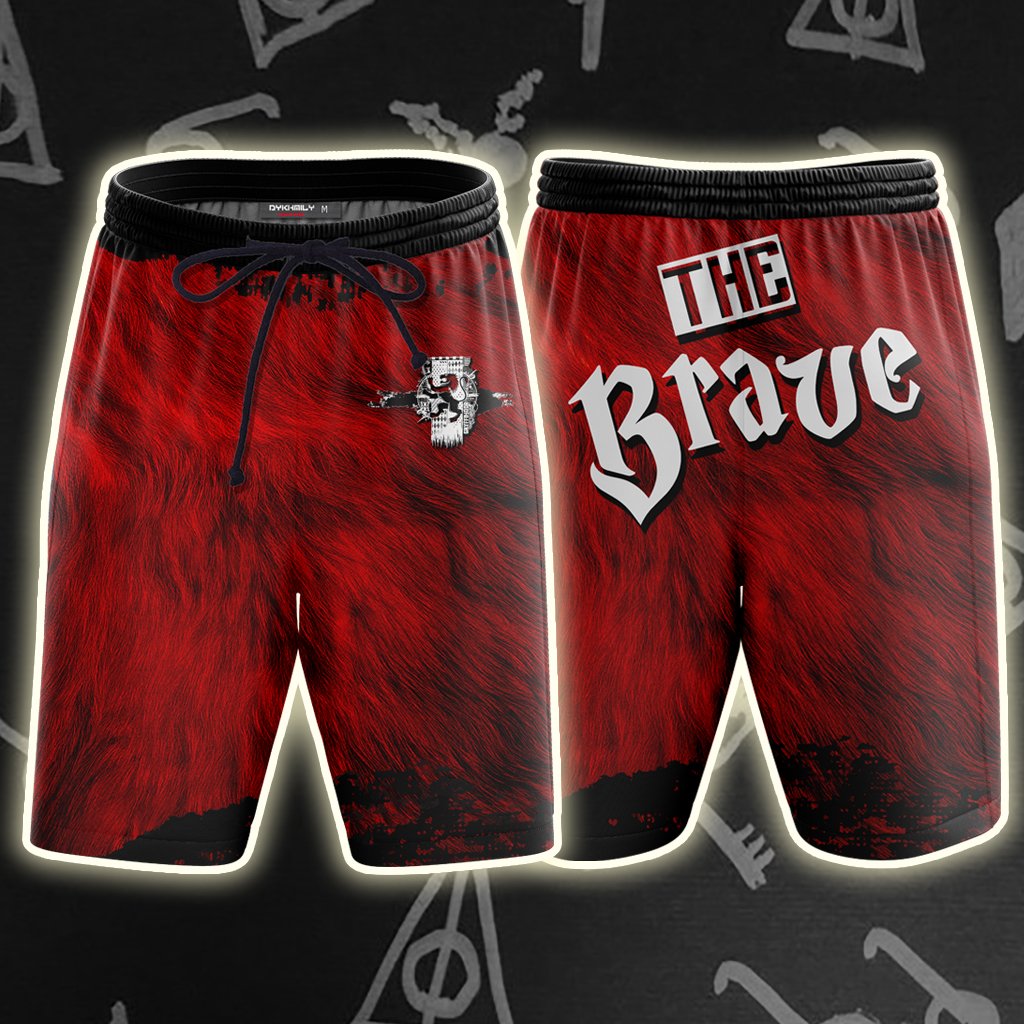 The Brave Gryffindor Harry Potter Beach Short S