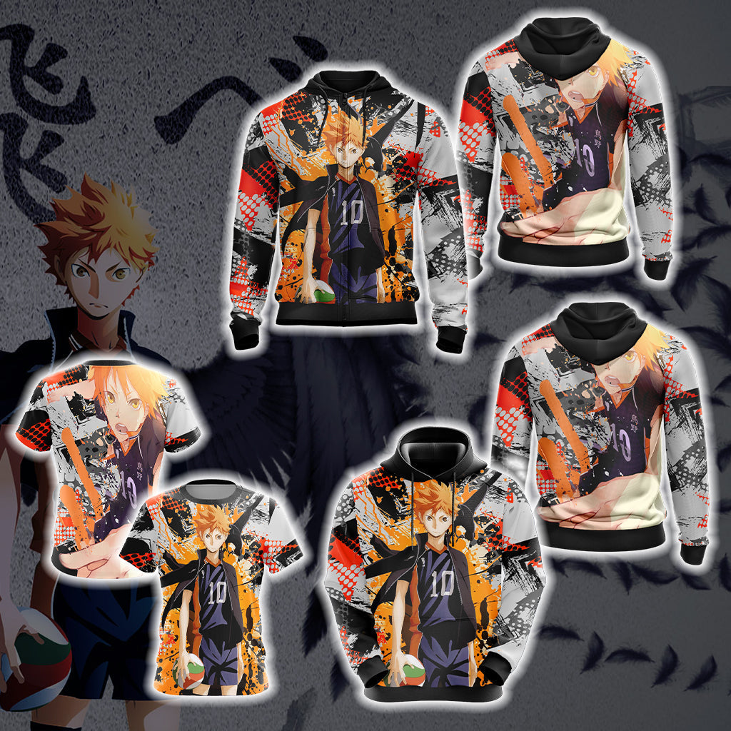 Hinata Shoyo Haikyuu Unisex 3D T-shirt