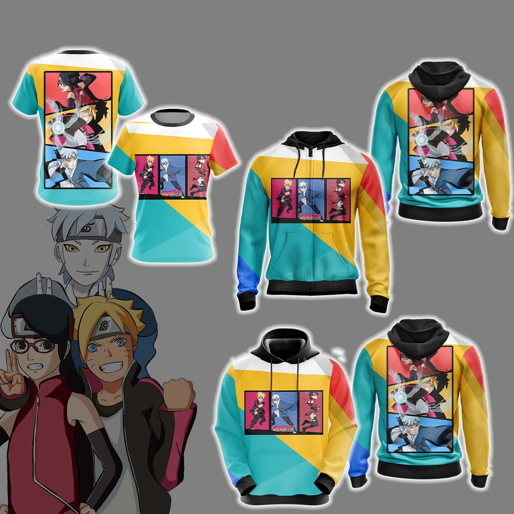 Naruto the Movie - Boruto Unisex 3D T-shirt
