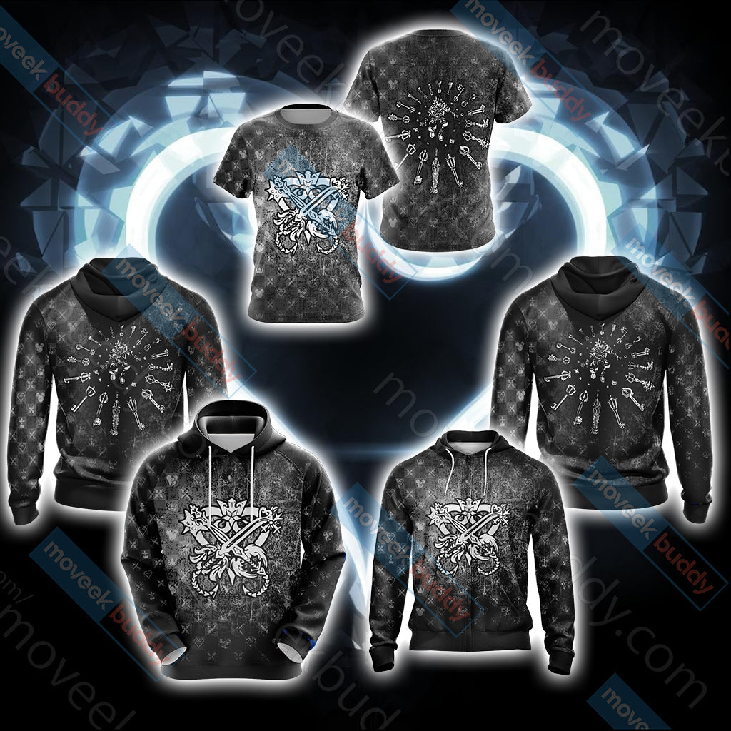 Kingdom Hearts New Unisex 3D T-shirt