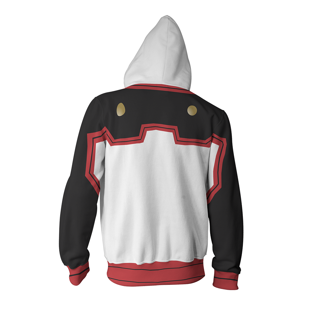 Sword Art Online The Movie Asuna Cosplay Zip Up Hoodie Jacket