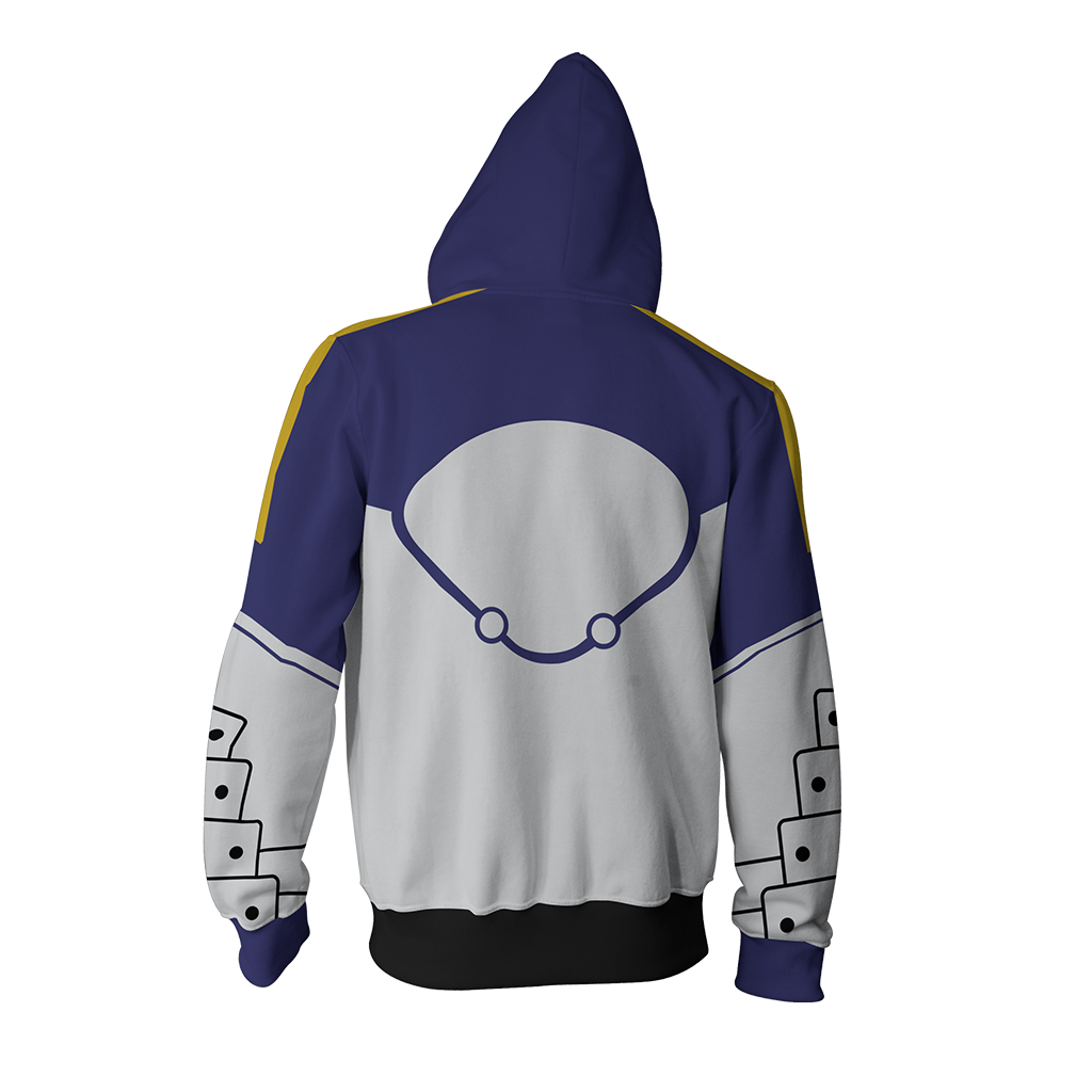 Fate/ Stay Night Saber Cosplay Zip Up Hoodie Jacket