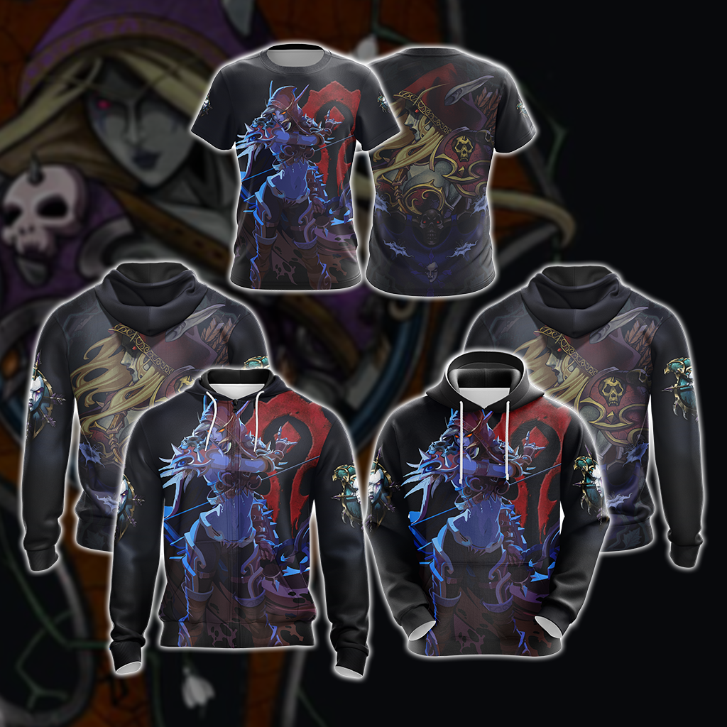 World of Warcraft Sylvanas Windrunner Unisex 3D T-shirt