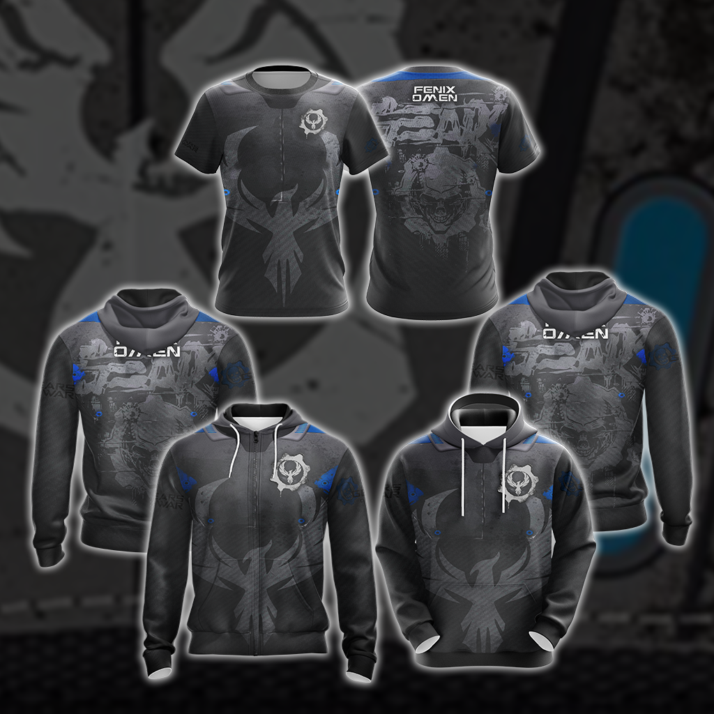 Gears of War - Phoenix Omen Unisex 3D T-shirt