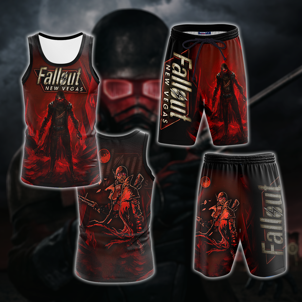 Fallout: New Vegas Unisex 3D Tank Top