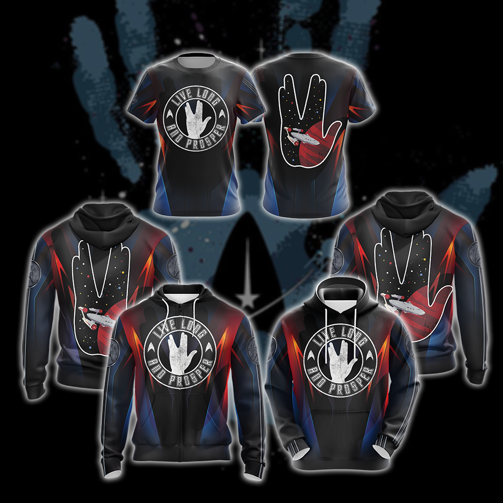 Star Trek - Forever USA Unisex 3D T-shirt