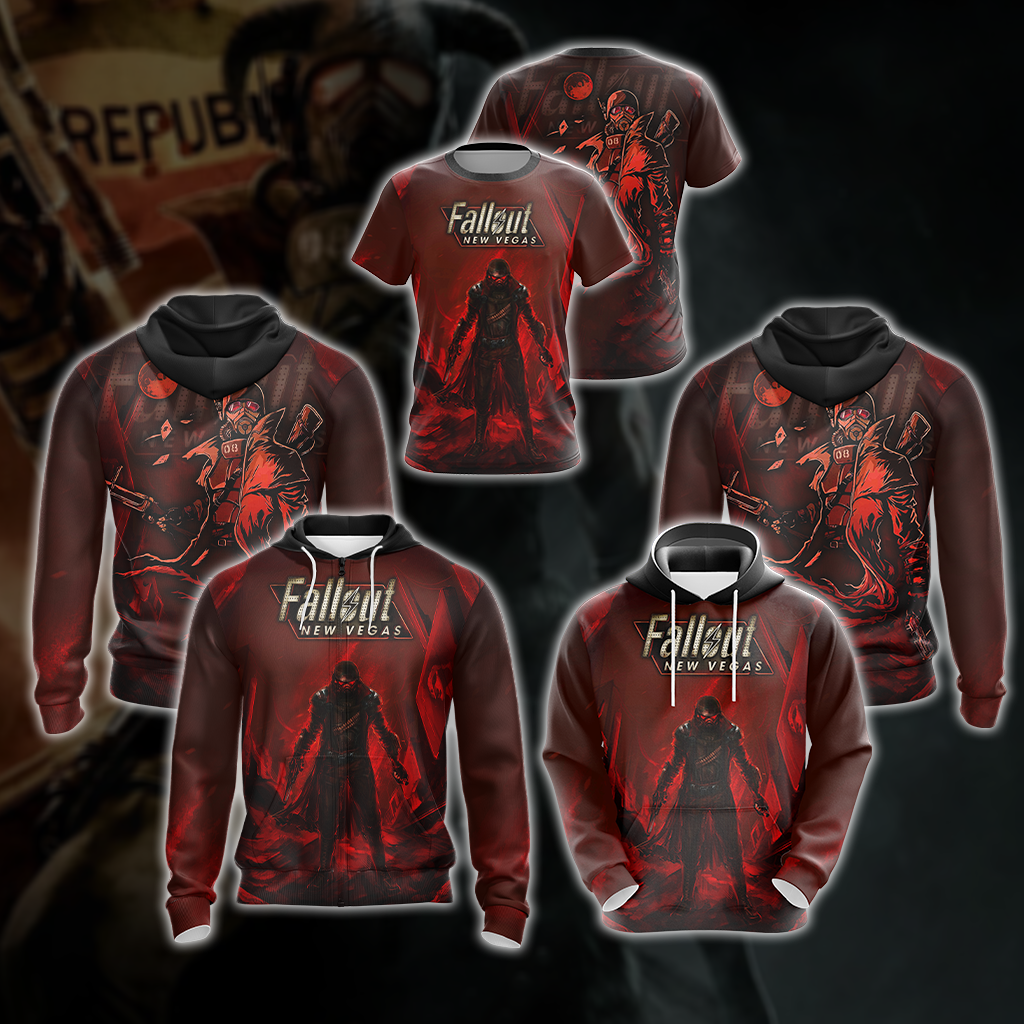 Fallout: New Vegas Unisex 3D T-shirt