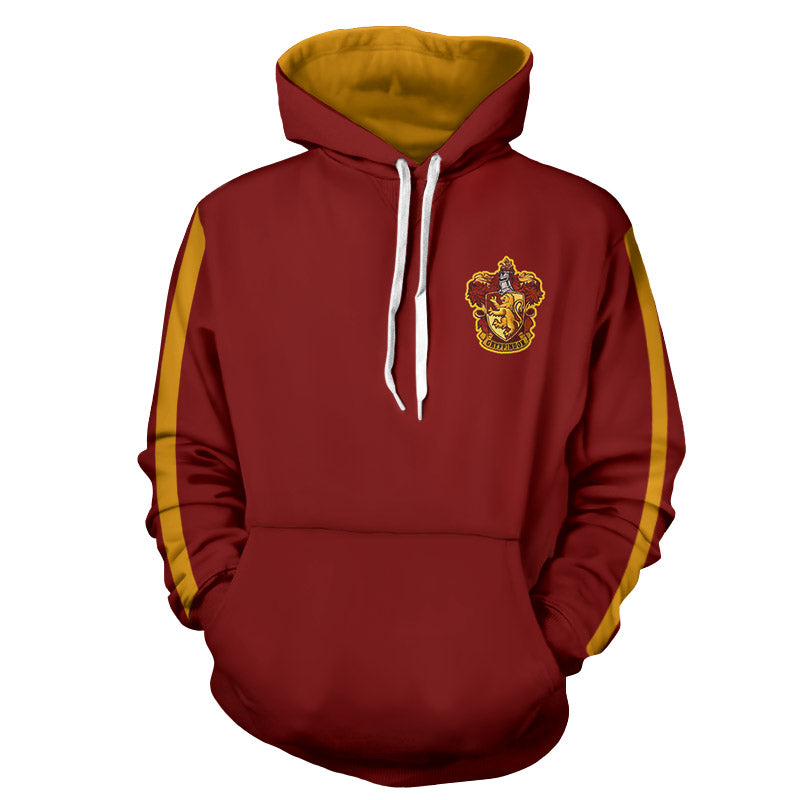 Gryffindor Quidditch Team Harry Potter Unisex 3D T-shirt