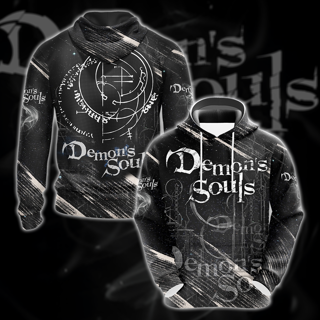 Demon's Souls All Over Print T-shirt Tank Top Zip Hoodie Pullover Hoodie Hawaiian Shirt Hoodie