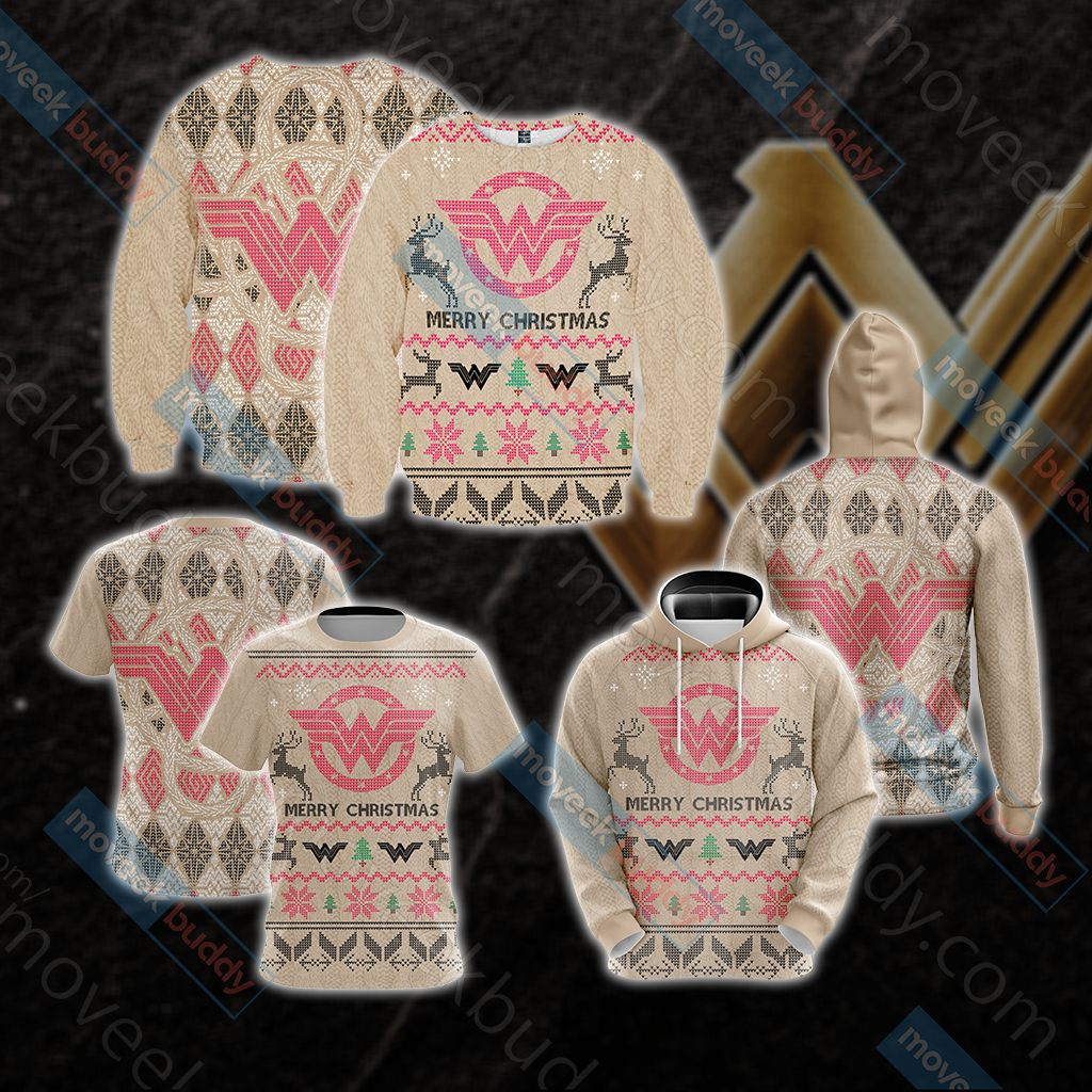 Wonderwoman Knitting Style Unisex 3D T-shirt