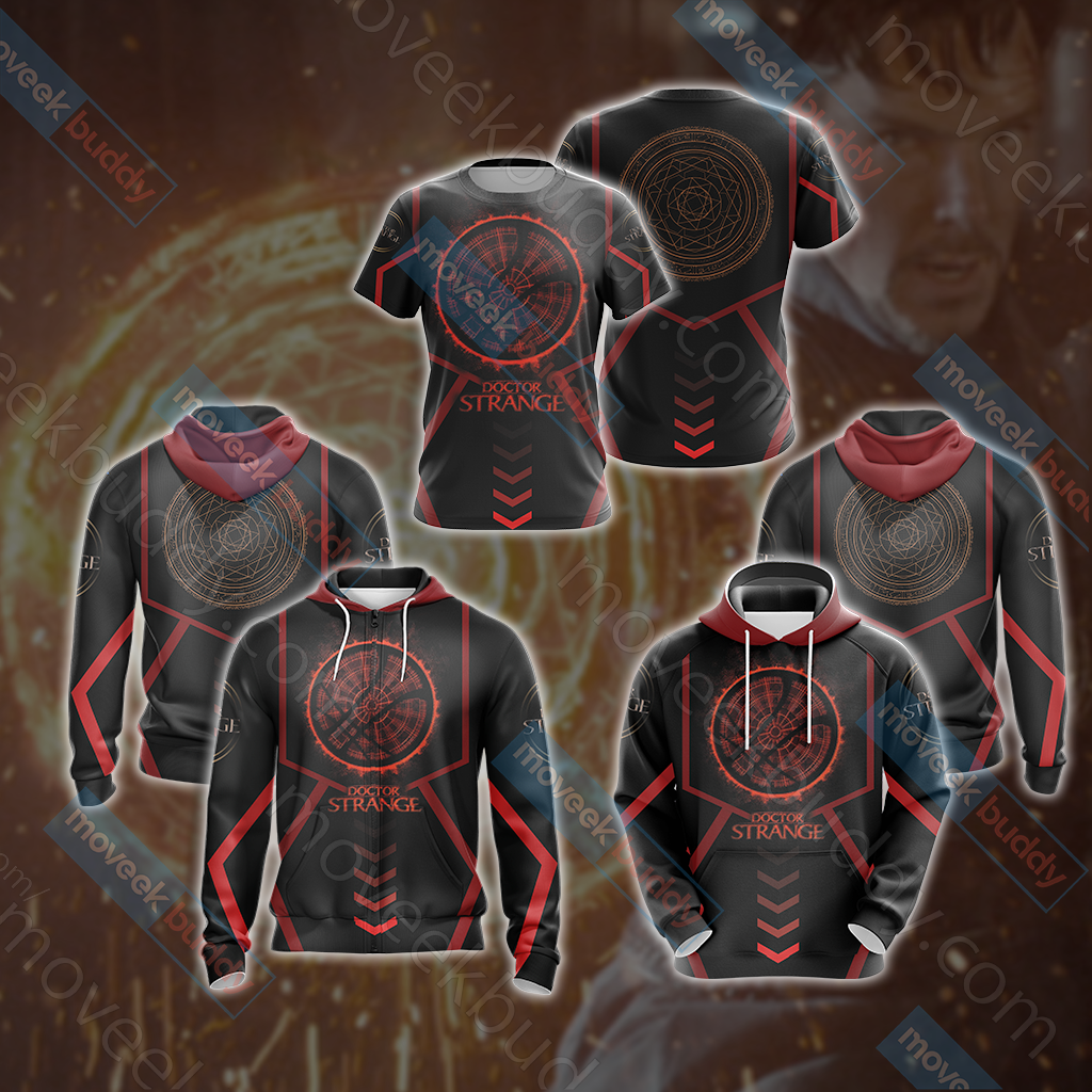 Doctor Strange Magic Circle Unisex 3D T-shirt