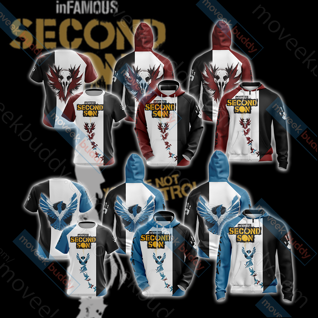 Infamous: Second Son - Karma Symbol Unisex 3D T-shirt