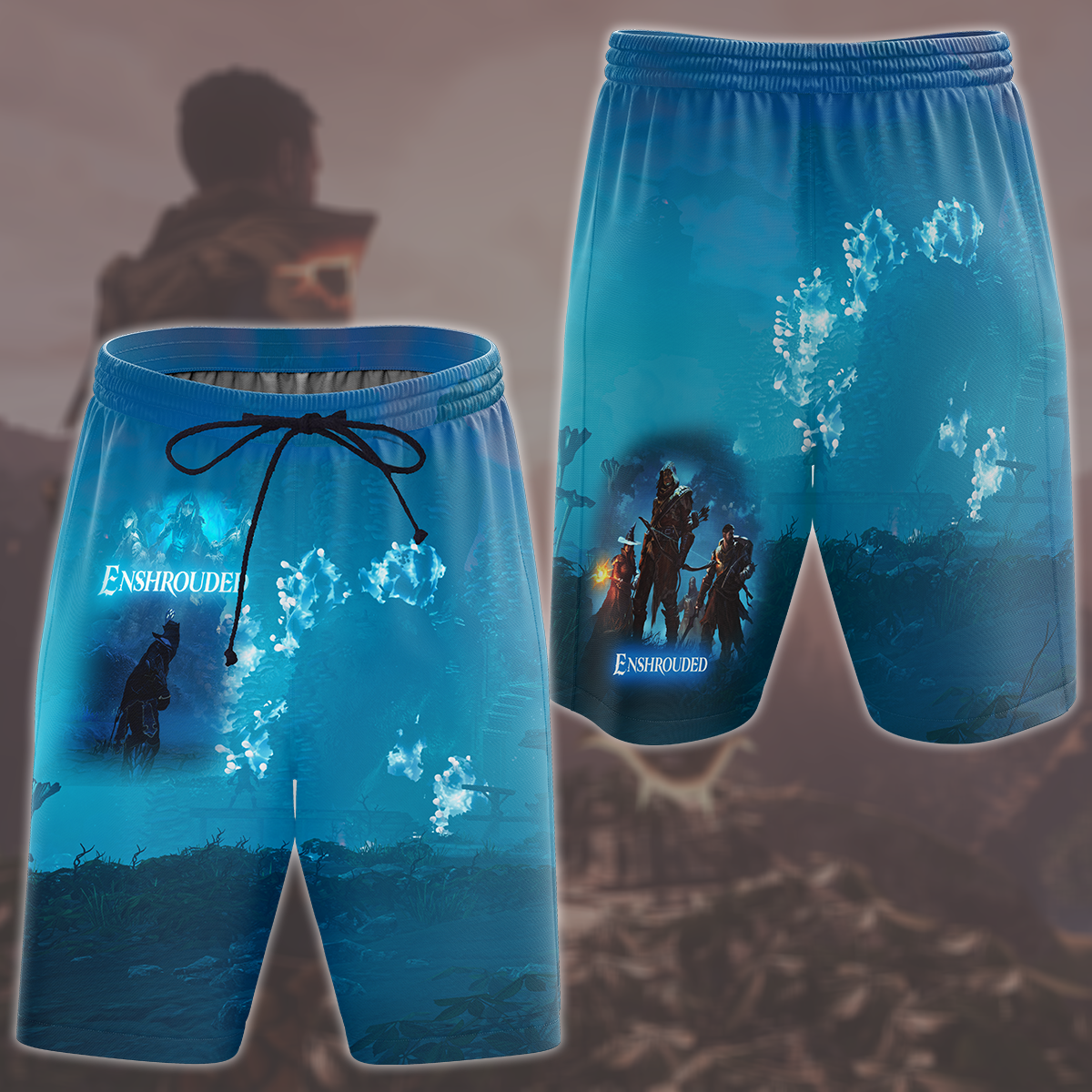 Enshrouded Video Game All Over Printed T-shirt Tank Top Zip Hoodie Pullover Hoodie Hawaiian Shirt Beach Shorts Joggers Beach Shorts