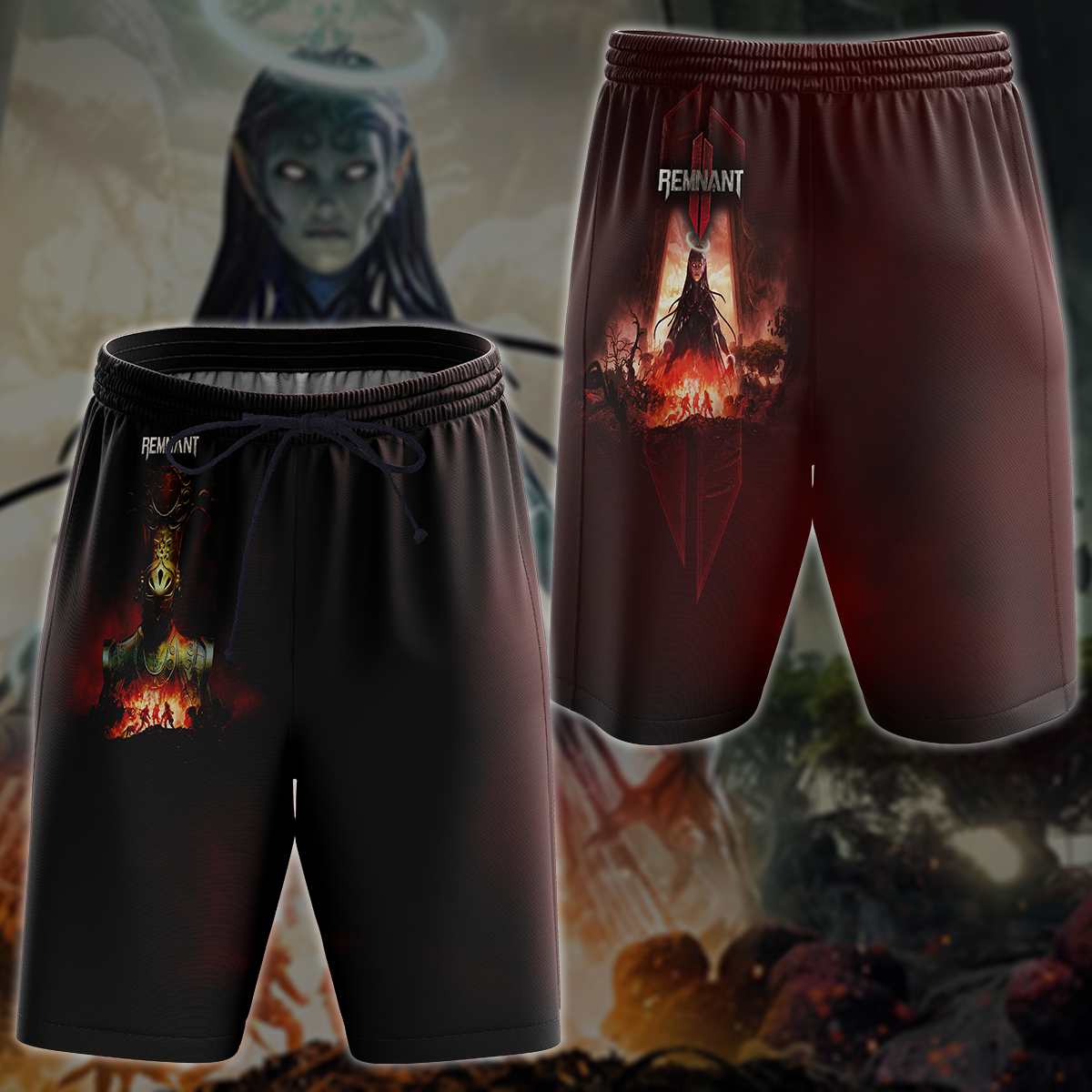 Remnant 2 Video Game All-Over T-shirt Hoodie Tank Top Hawaiian Shirt Beach Shorts Joggers Beach Shorts
