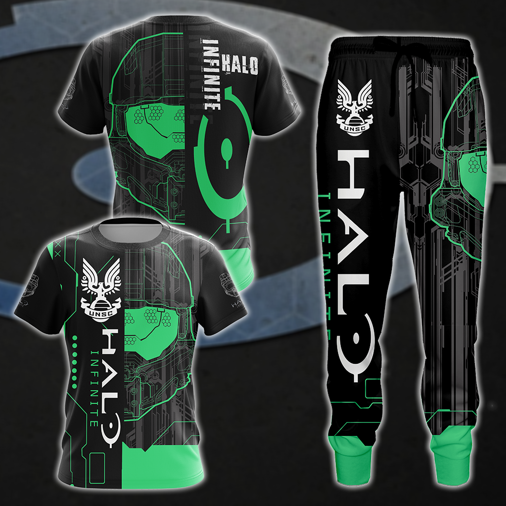 Halo Infinite All Over Print T-shirt Tank Top Zip Hoodie Pullover Hoodie Hawaiian Shirt