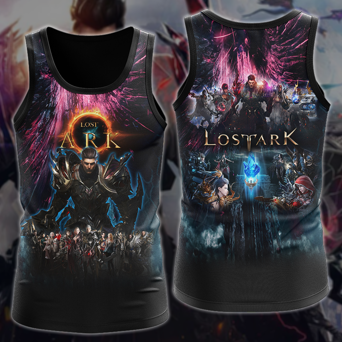Lost Ark Video Game 3D All Over Printed T-shirt Tank Top Zip Hoodie Pullover Hoodie Hawaiian Shirt Beach Shorts Jogger Tank Top