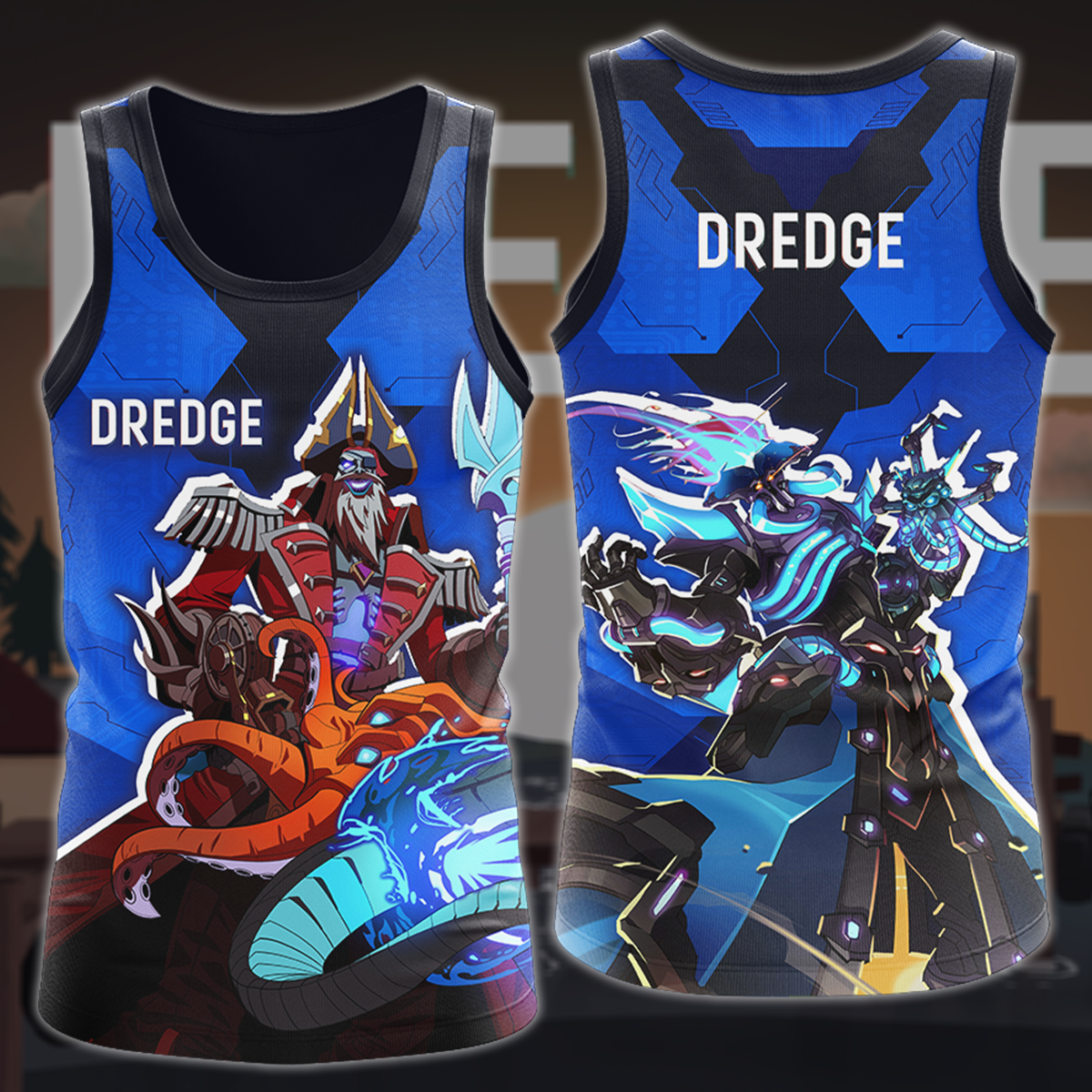 DREDGE Video Game 3D All Over Printed T-shirt Tank Top Zip Hoodie Pullover Hoodie Hawaiian Shirt Beach Shorts Jogger Tank Top