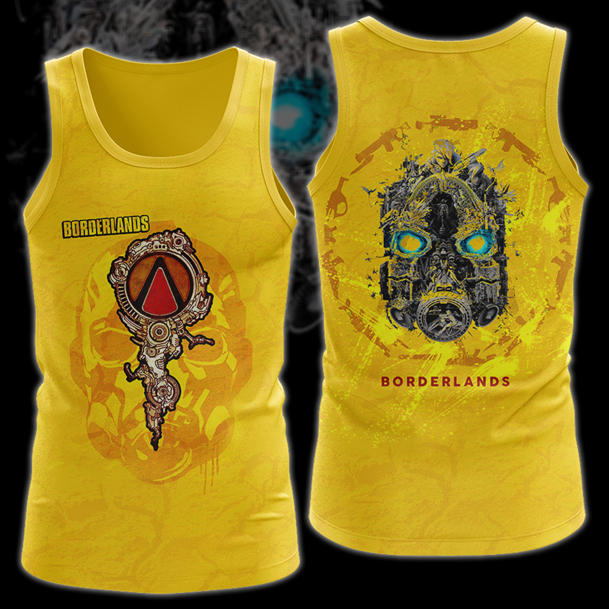Borderlands Video Game 3D All Over Printed T-shirt Tank Top Zip Hoodie Pullover Hoodie Hawaiian Shirt Beach Shorts Jogger Tank Top