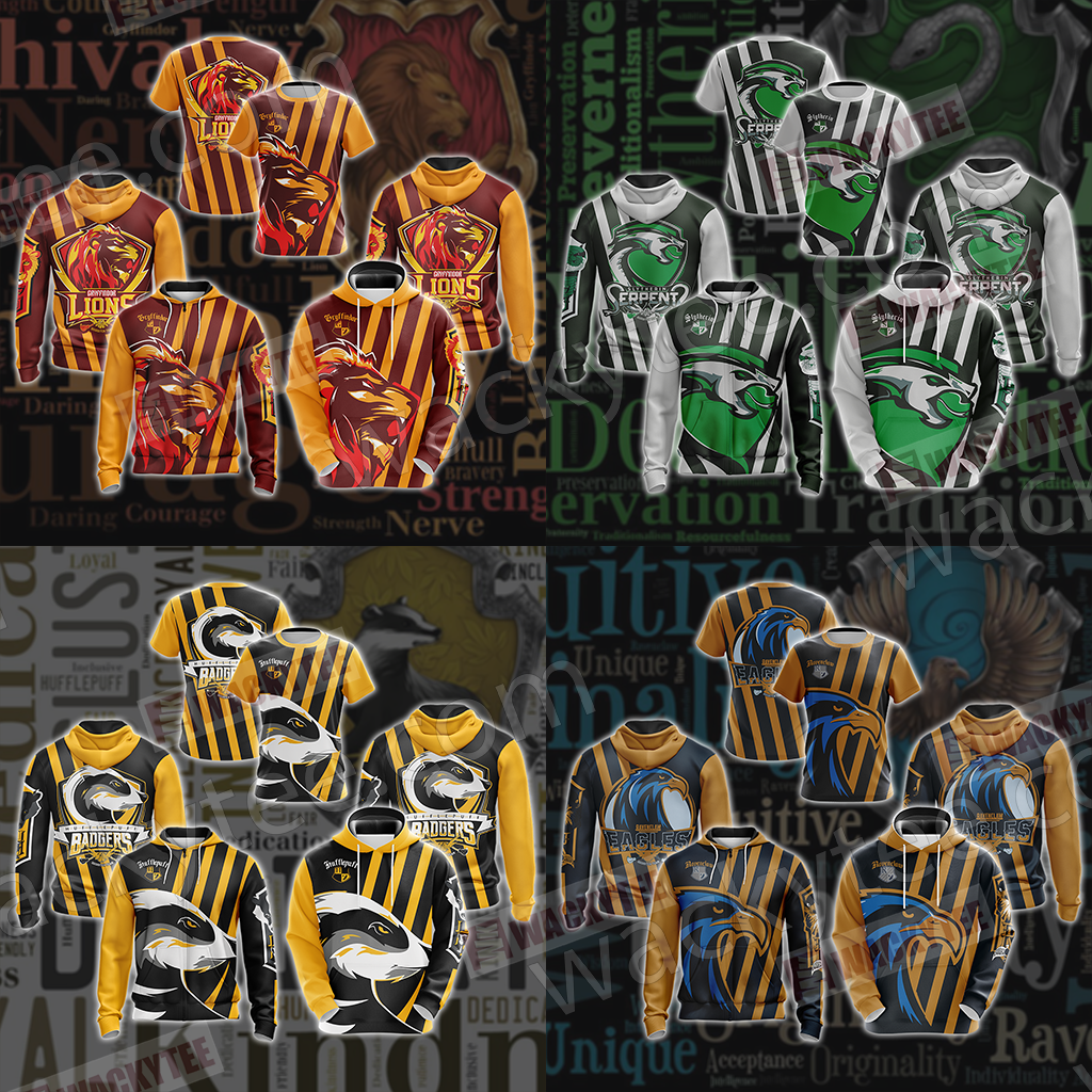 Gryffindor Lion Quidditch Team Harry Potter New Style Unisex 3D T-shirt