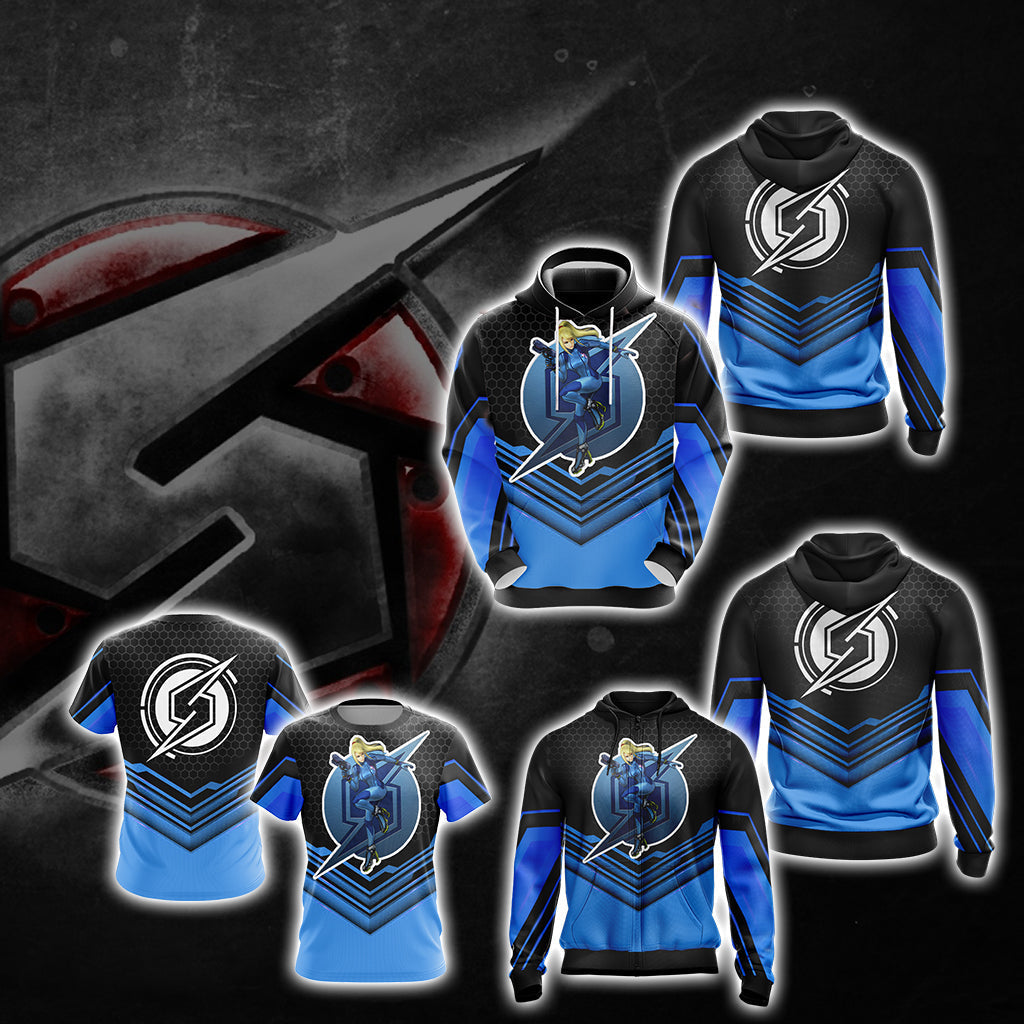 Samus Aran Metroid Unisex 3D T-shirt