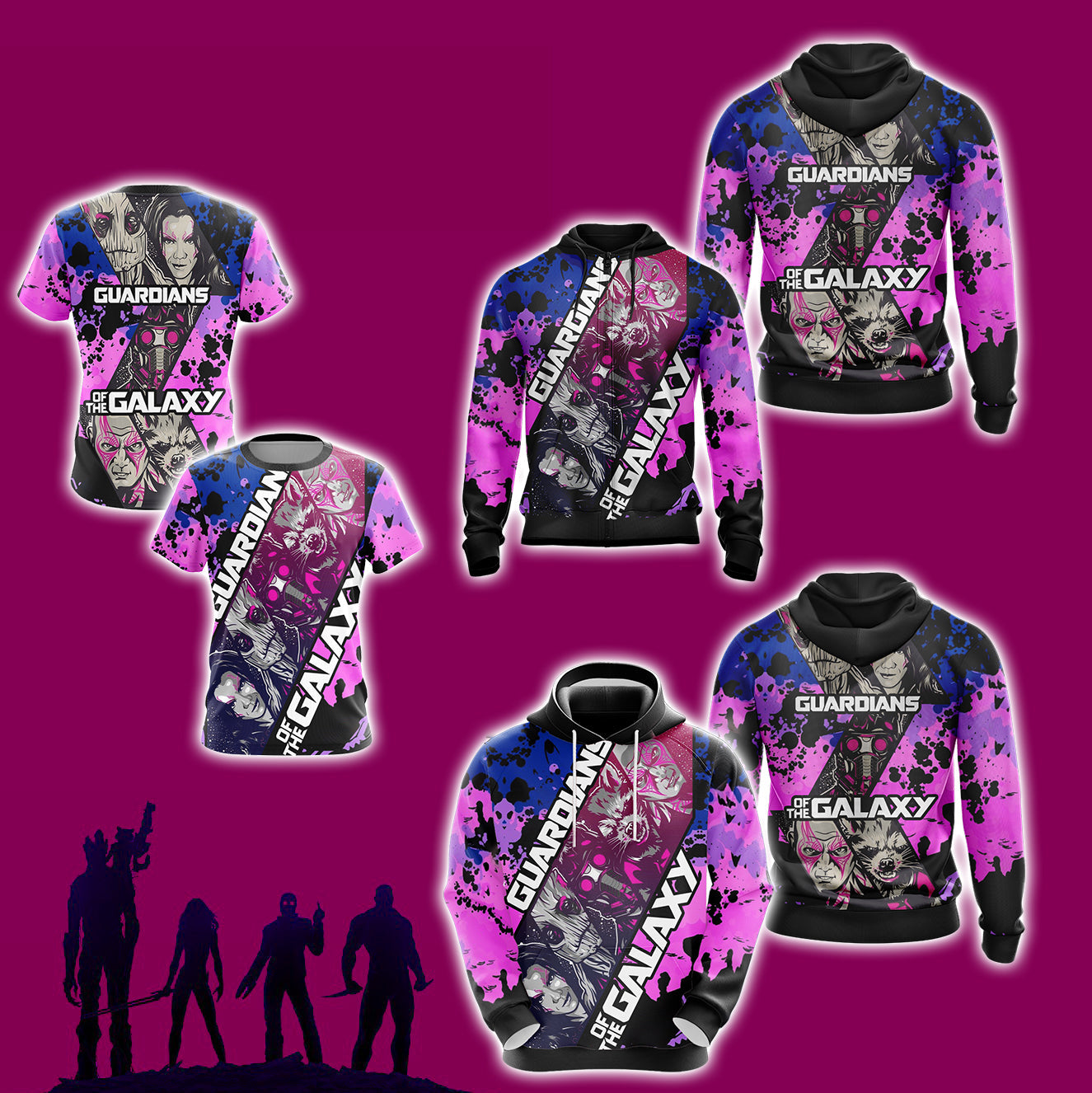 Guardians Of The Galaxy New Style Unisex 3D T-shirt