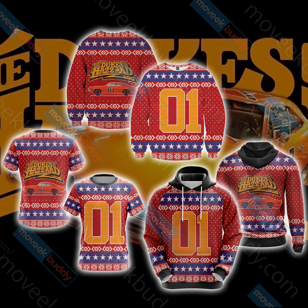 The Dukes Of Hazzard General Lee Unisex 3D T-shirt