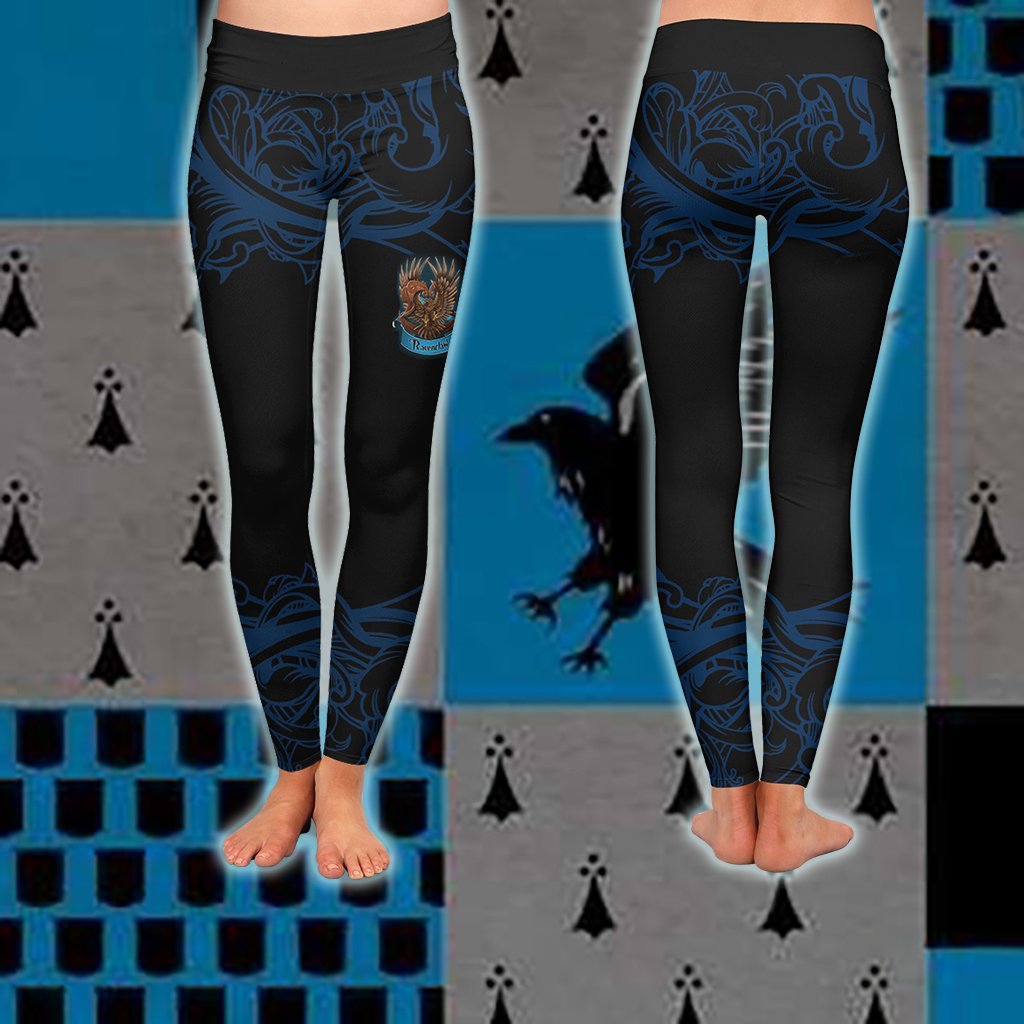 Wise Like A Ravenclaw Harry Potter 3D Leggings