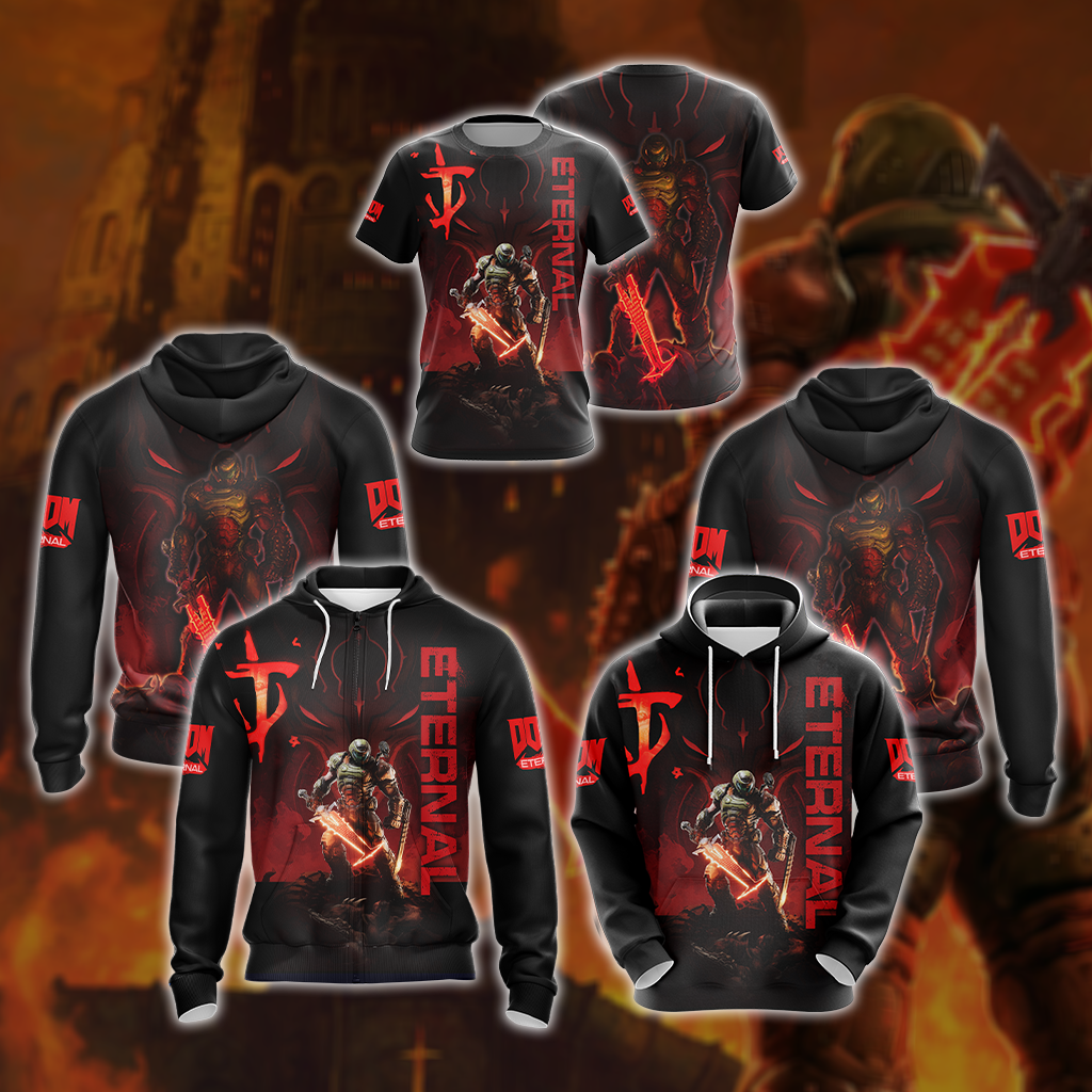 Doom Eternal Unisex 3D T-shirt