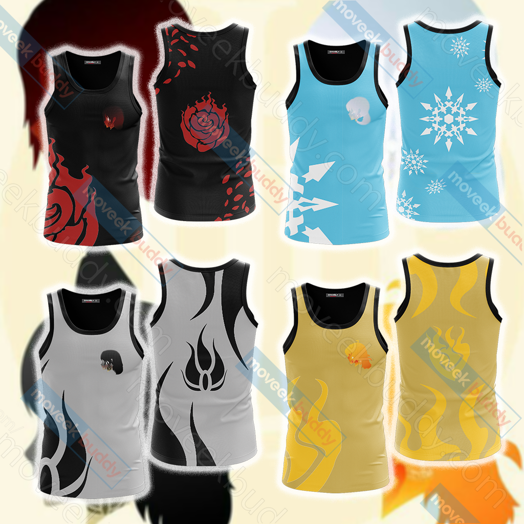 RWBY Yang Xiao Long 3D Tank Top