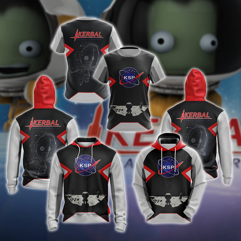 Kerbal Space Program Unisex 3D T-shirt