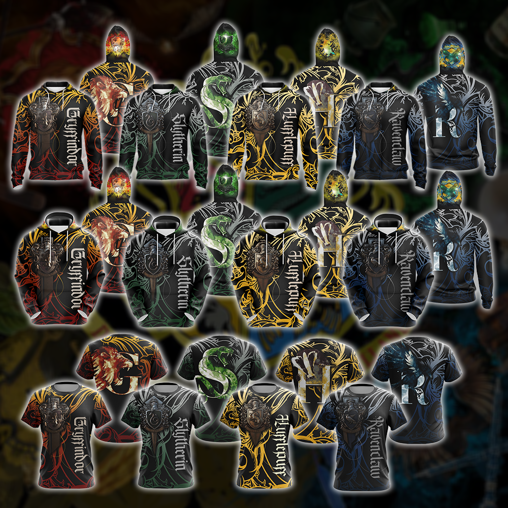 The Hogwarts Castle Gryffindor Harry Potter Unisex 3D T-shirt