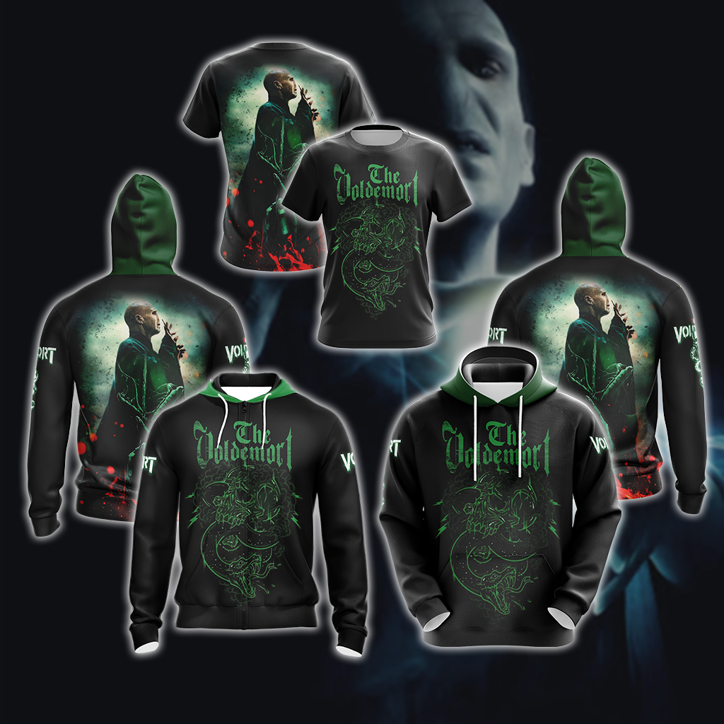Harry Potter - Voldemort Unisex 3D T-shirt