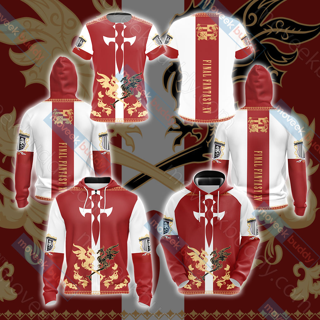 Final Fantasy XV - Niflheim empire flag Unisex 3D T-shirt