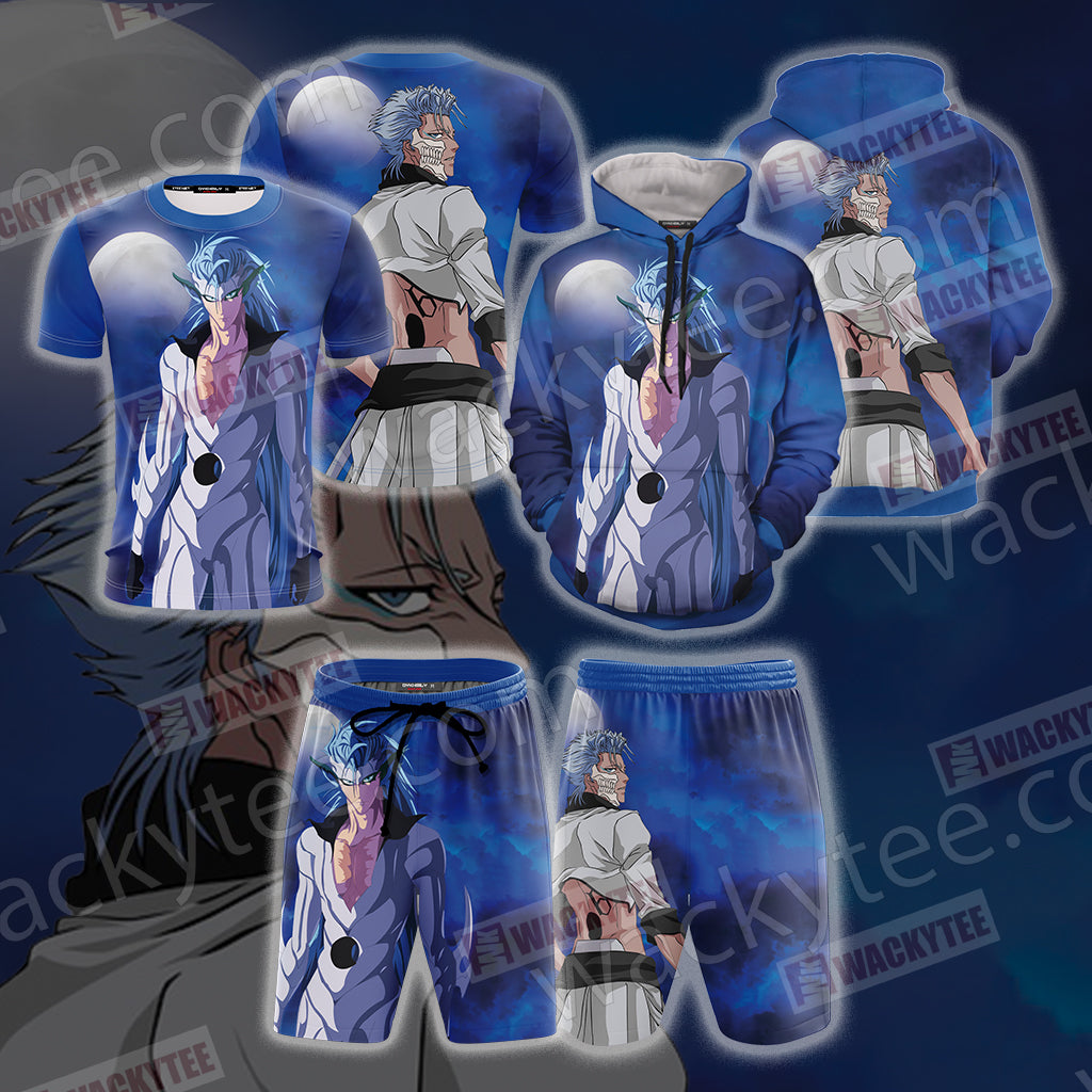Bleach Grimmjow Jeagerjaques Unisex 3D T-shirt