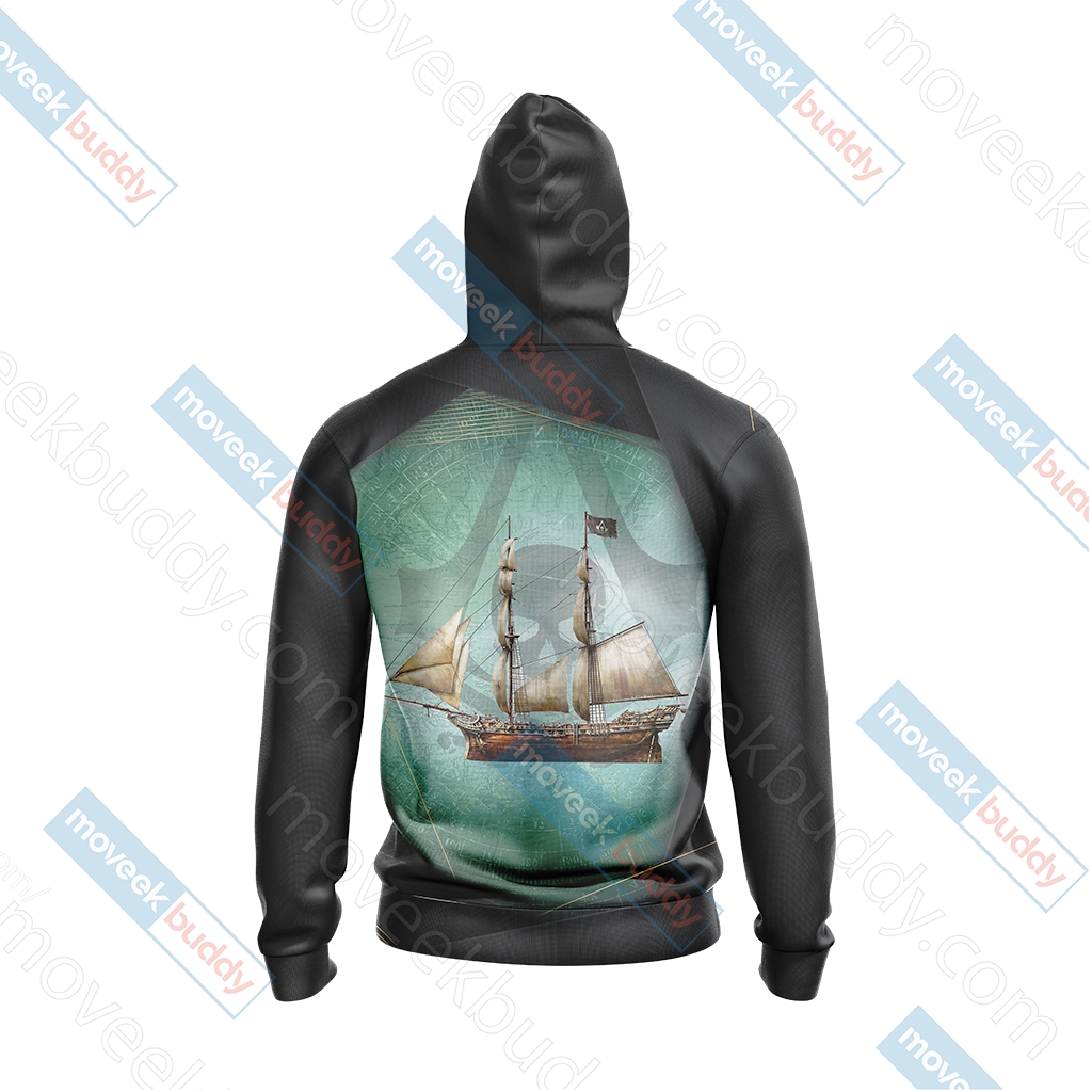 Assassin’s Creed IV Black Flag Video Game Unisex 3D T-shirt