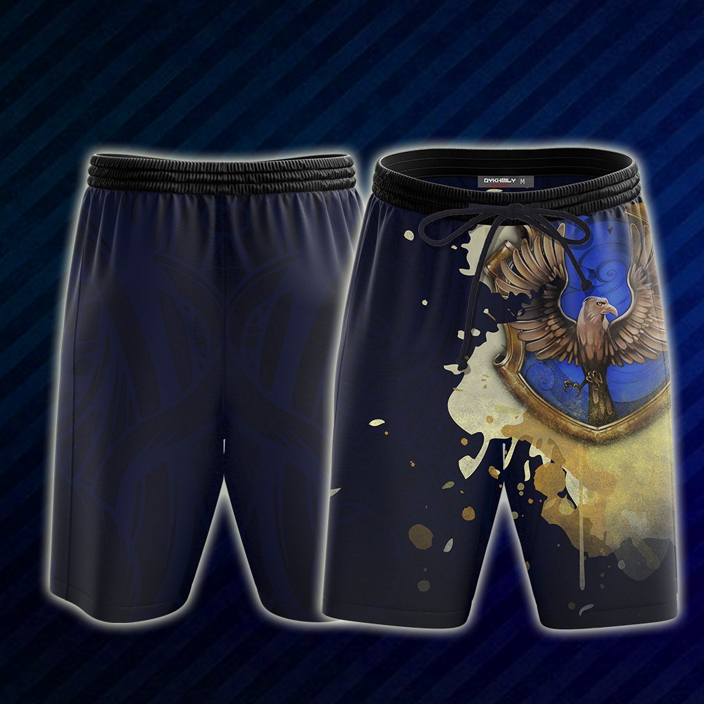 The Ravenclaw Eagle Hogwarts Harry Potter 3D Beach Short S