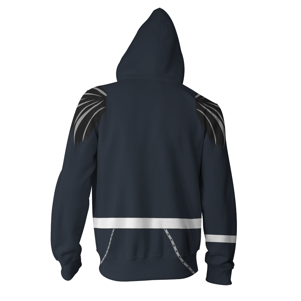 Death Note Ryuk Cosplay Zip Up Hoodie Jacket