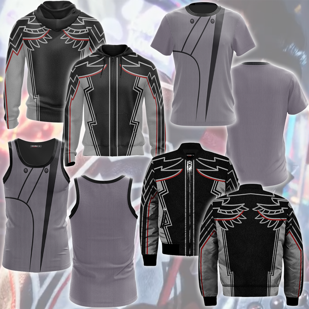 Tekken 8 Jin Kazama Cosplay Video Game All Over Printed T-shirt Tank Top Zip Hoodie Pullover Hoodie Bomber Jacket Hawaiian Shirt Beach Shorts Joggers