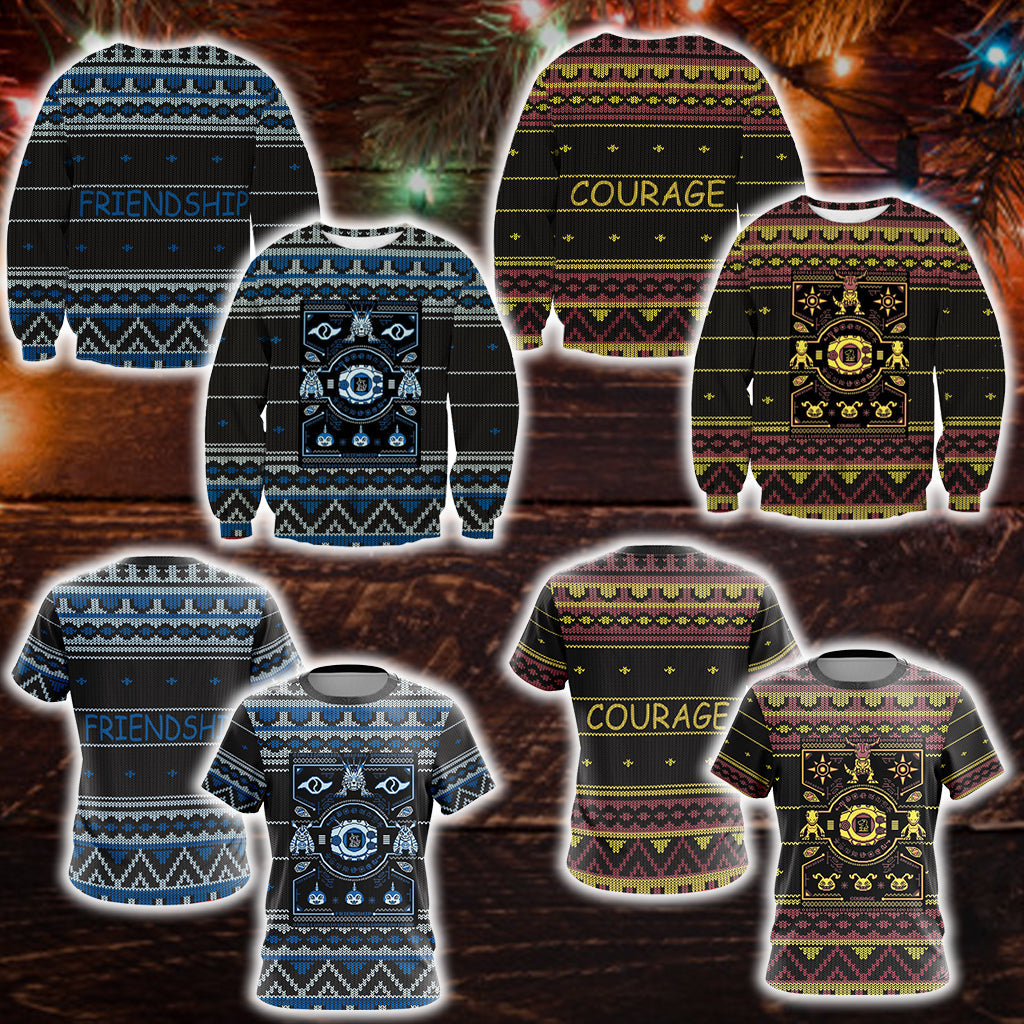 Digimon - Courage New Collection Unisex 3D T-shirt