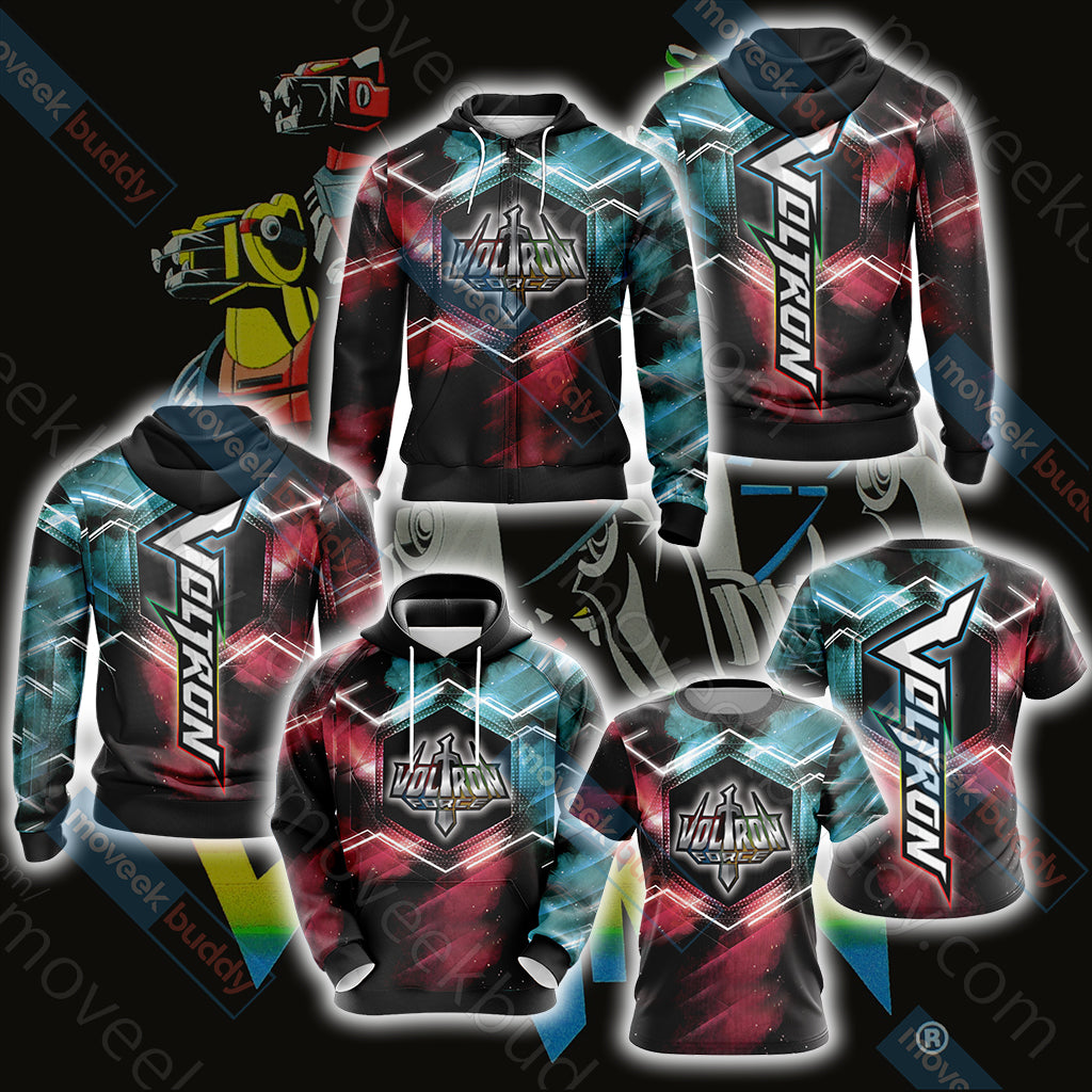 Voltron Force Unisex 3D T-shirt