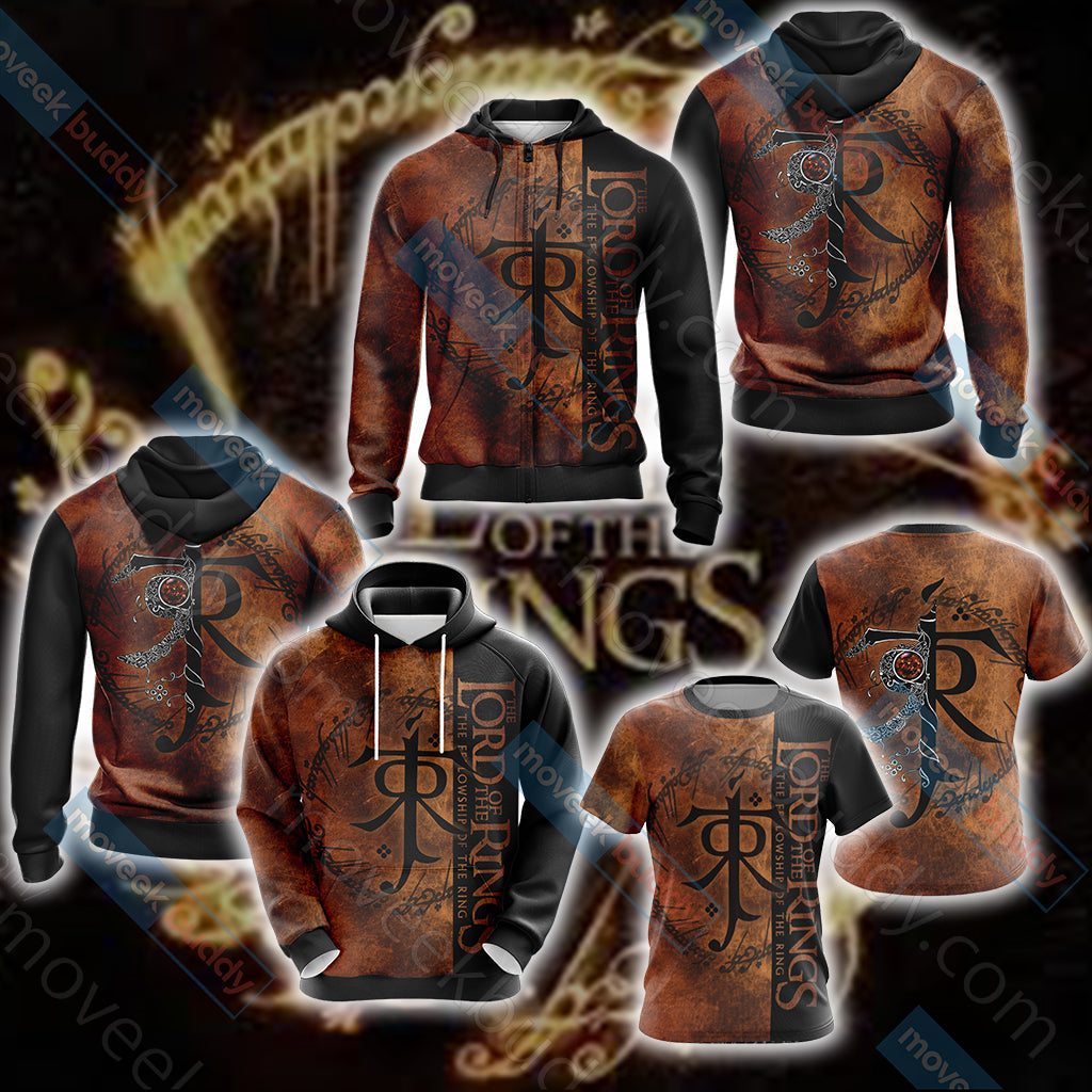 The Lord of the Rings The Hobbit - Tolkien Estate Unisex 3D T-shirt