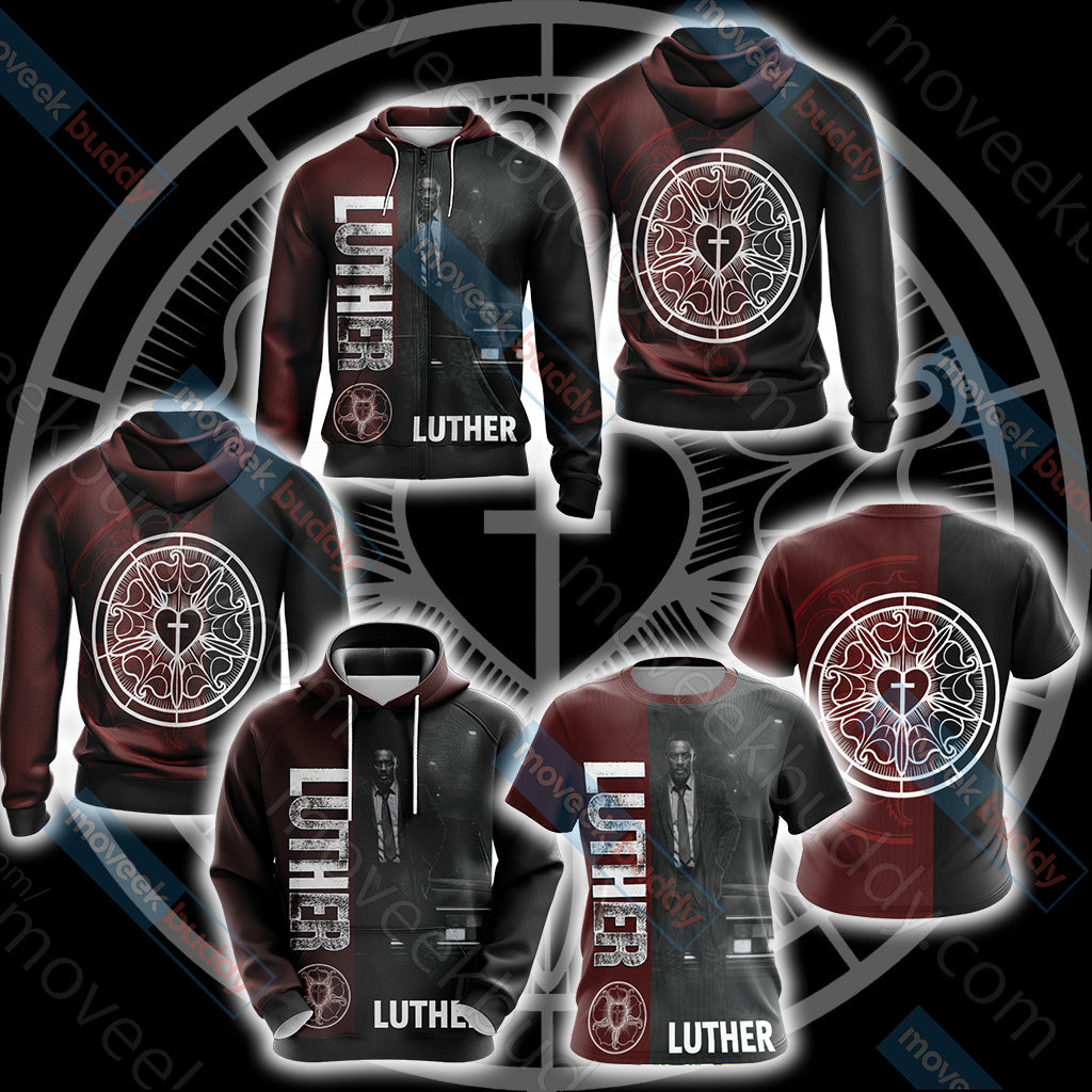 Luther (TV series) Unisex 3D T-shirt