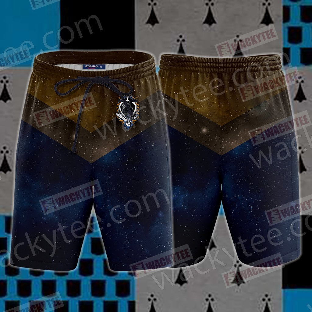 Ravenclaw Edition Harry Potter New Unisex 3D T-shirt Beach Shorts S
