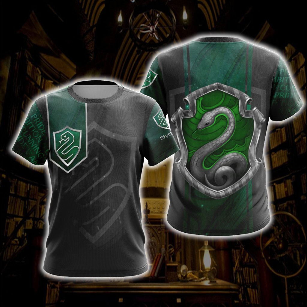 Cunning Like A Slytherin Harry Potter New Style 1 Unisex 3D T-shirt T-shirt