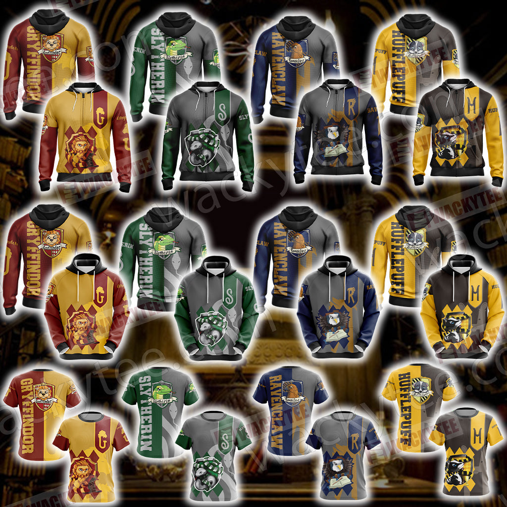 Harry Potter - Gryffindor House New Wackystyle Unisex 3D T-shirt