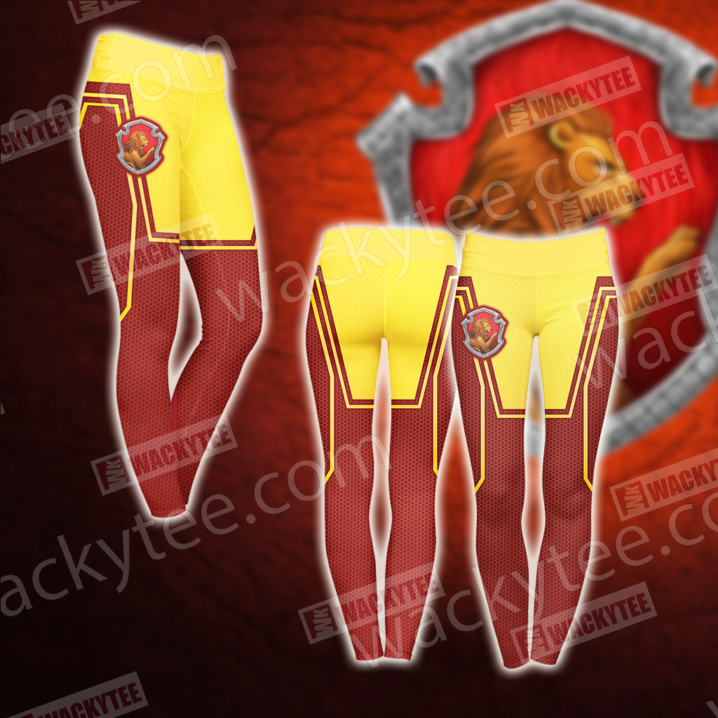 Hogwarts Castle Harry Potter - Gryffindor Edition New Style 3D Leggings