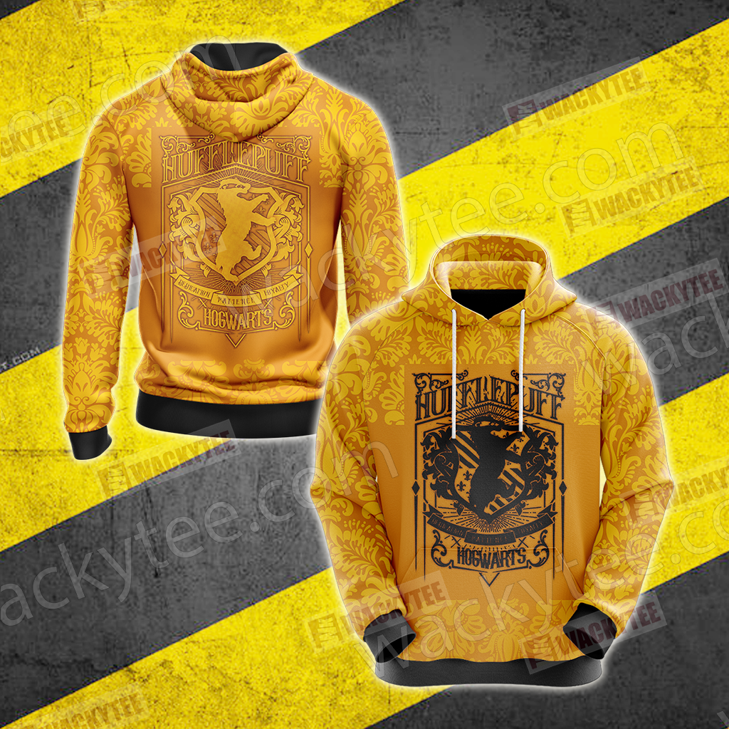 Hufflepuff - Hard Workers Harry Potter New Style Unisex 3D T-shirt Hoodie